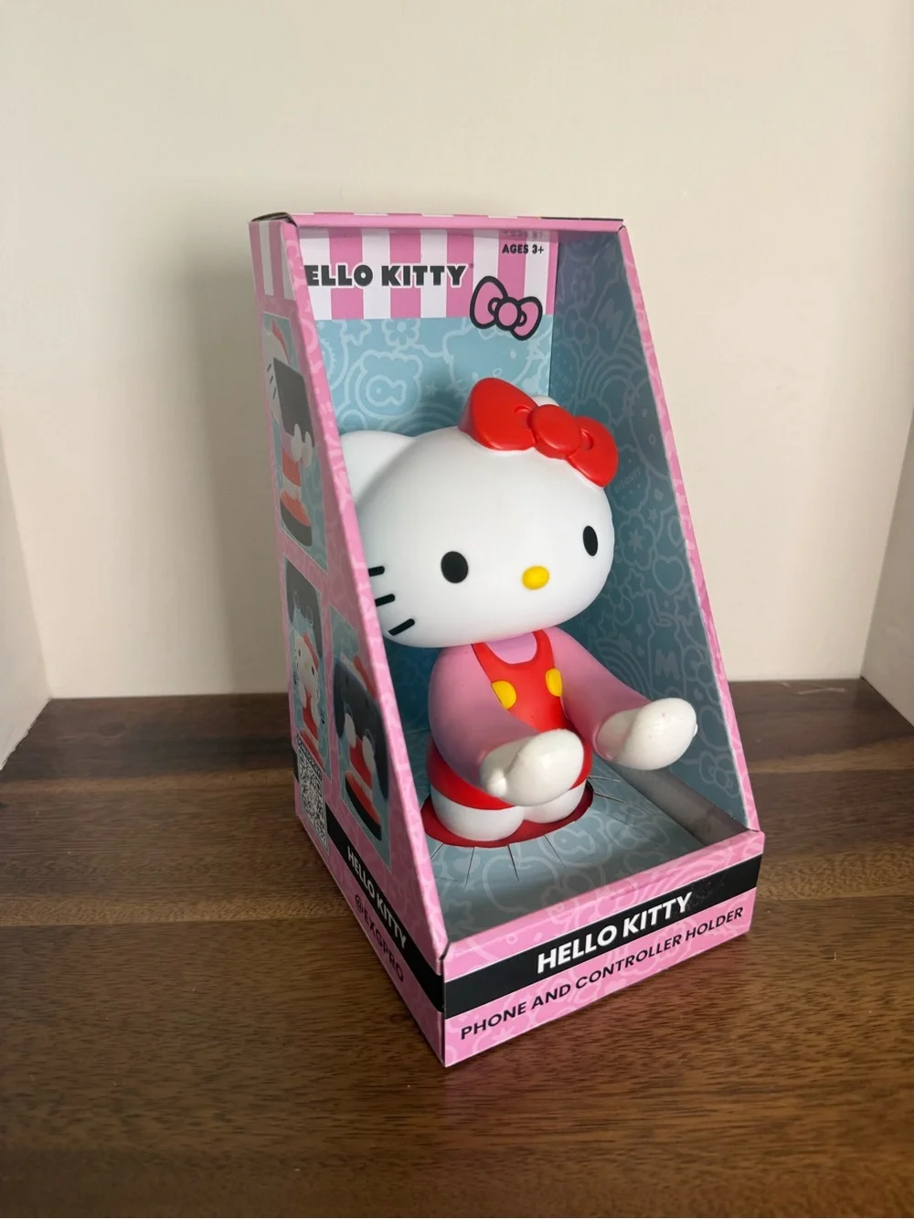 Hello Kitty Phone & Controller Holder Cable White & Pink Sanrio New In Box
